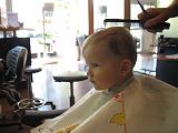 1ere fois chez le coiffeur le 15 Septembre 2007